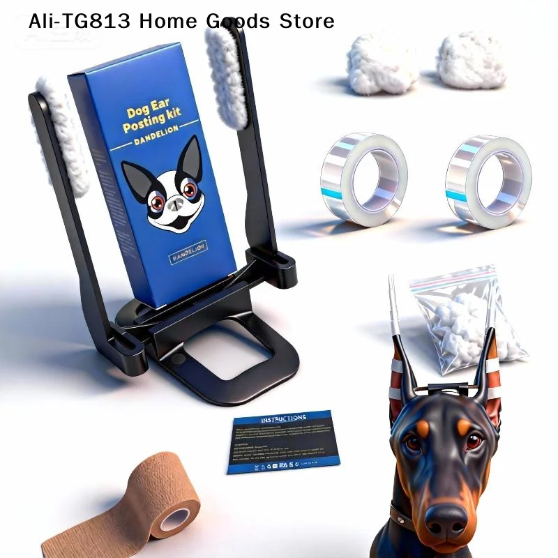 [TG813]1Set Dog Ear Stand Fixed Support Correction Doberman Ear Stand Up Support Tool Adjustable Durable Dog Ear Stand Supplies