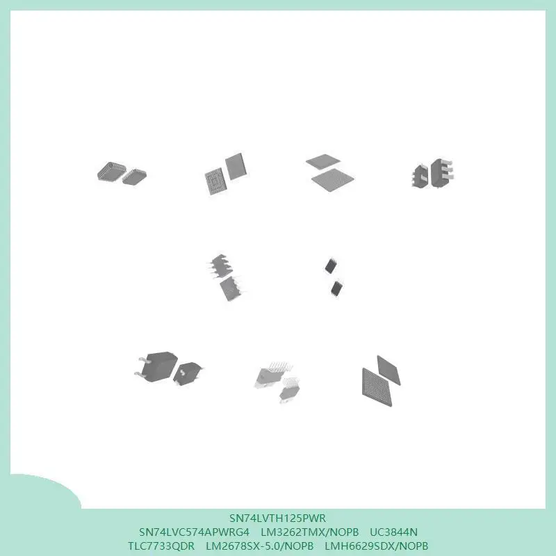 

SN74LVTH125PWR SN74LVC574APWRG4 LM3262TMX/NOPB UC3844N TLC7733QDR LM2678SX-5.0/NOPB LMH6629SDX/NOPB