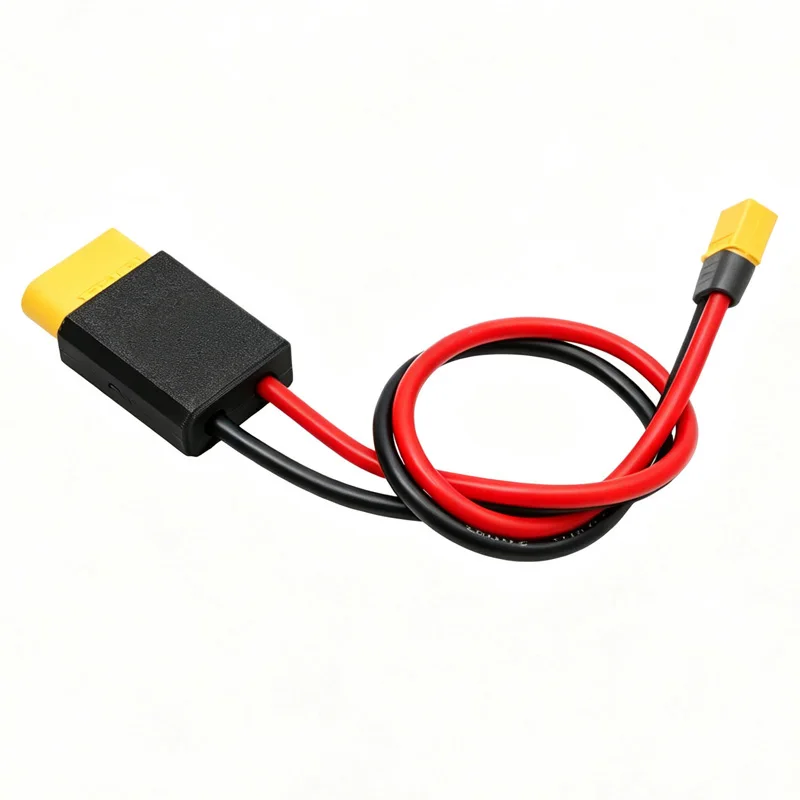 1PCS  XT60 to SDC Plug Solar Panel Charging Cable 30V 400W for DJI POWER 1000 Mini Power Bank Battery Adapter Wire