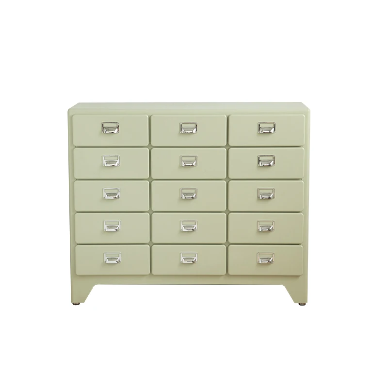 

ZL Metal Vintage Chest of Drawers Side Cabinet Multi-Functional Chest of Drawer Storage Cabinet