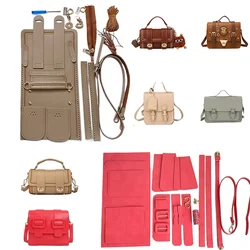 2023 Luxury DIY Bag Kit Sewing Handbag Shoulder Bag Strap Handmade PU Leather Messenger Bag Set Accessories for Women Bag