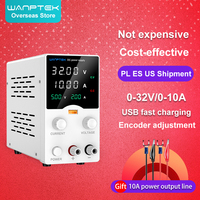 Wanptek Lab DC Power Supply Adjustable USB charging display 30V 5A 10A 60V 5A 120V 3A Power Supply Voltage Regulator for repair
