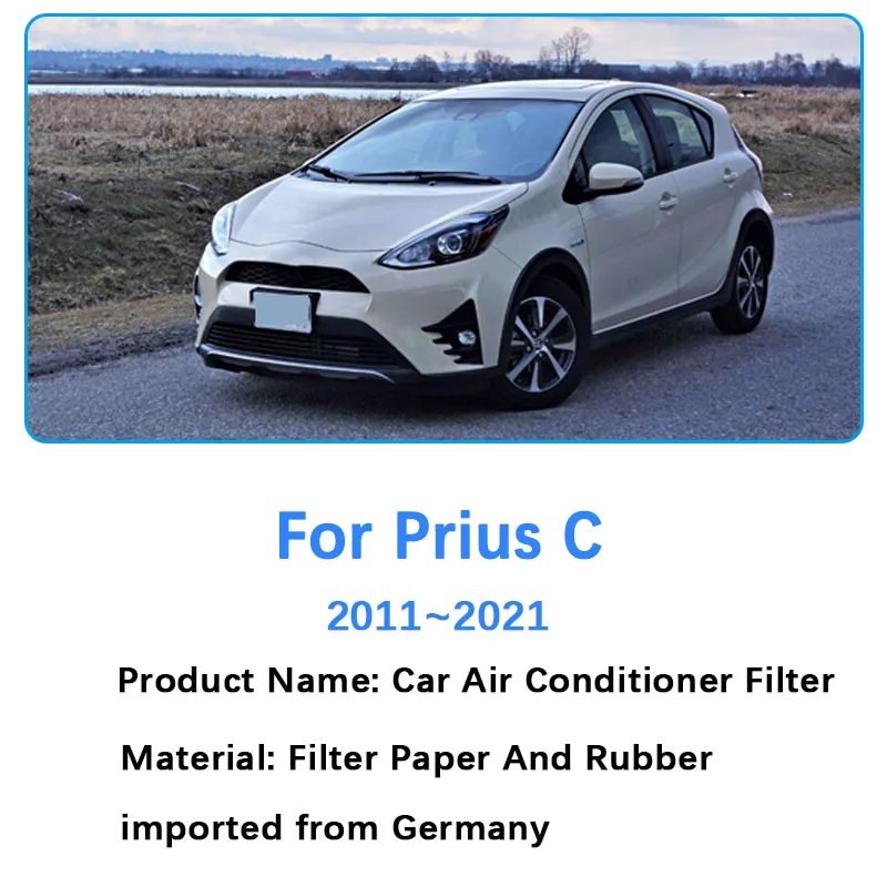 For Toyota Prius C Aqua NHP10 2011~2021 2020 2019 Auto Accessories Air Filter Intake Purifier Engine Conditioner Car Filter Grid