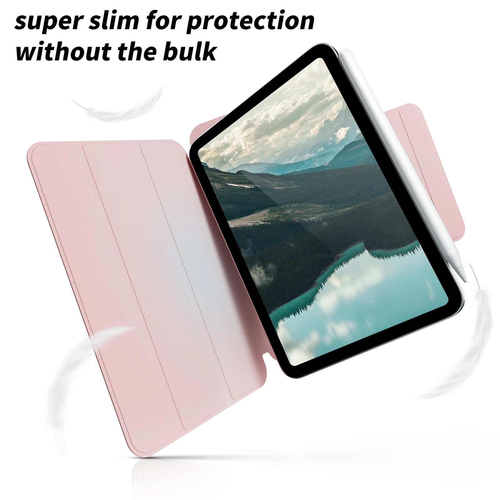 Funda para iPad Air 4 y 5, carcasa magnética para iPad Pro 11 Pro, 12, 9, 2021, 12,9, Mini 6, 2021