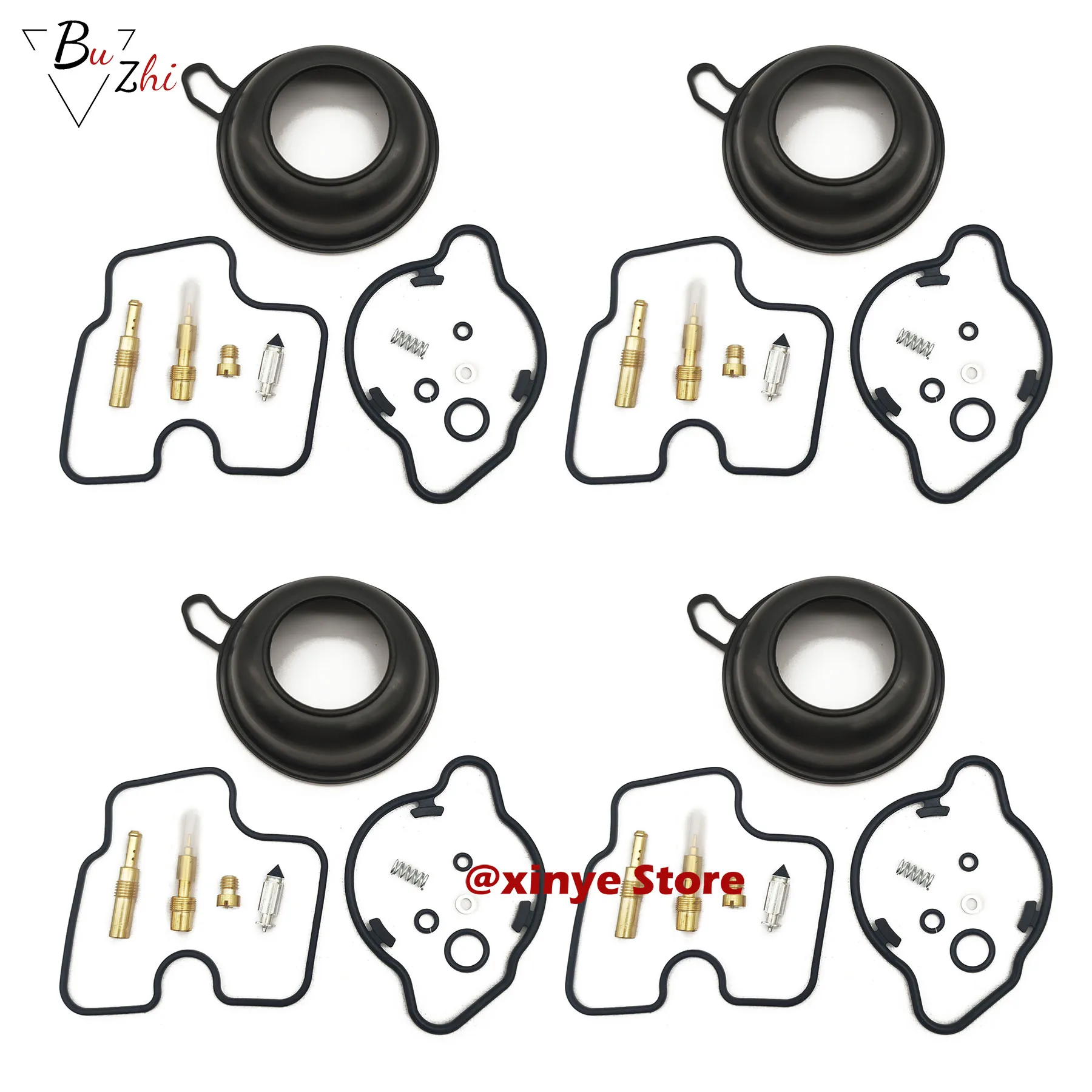 Carburetor repair kit needle valve gasket air screw plunger vacuum diaphragm for Honda CBR600F2 91-94 CBR600 CBR 600 600F2 F2