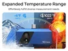 TOPDON TC001 Plus 열 카메라 256*192 픽셀 100W 가시 광선 렌즈 안드로이드 태블릿 용 고해상도 적외선 핸드 헬드 3