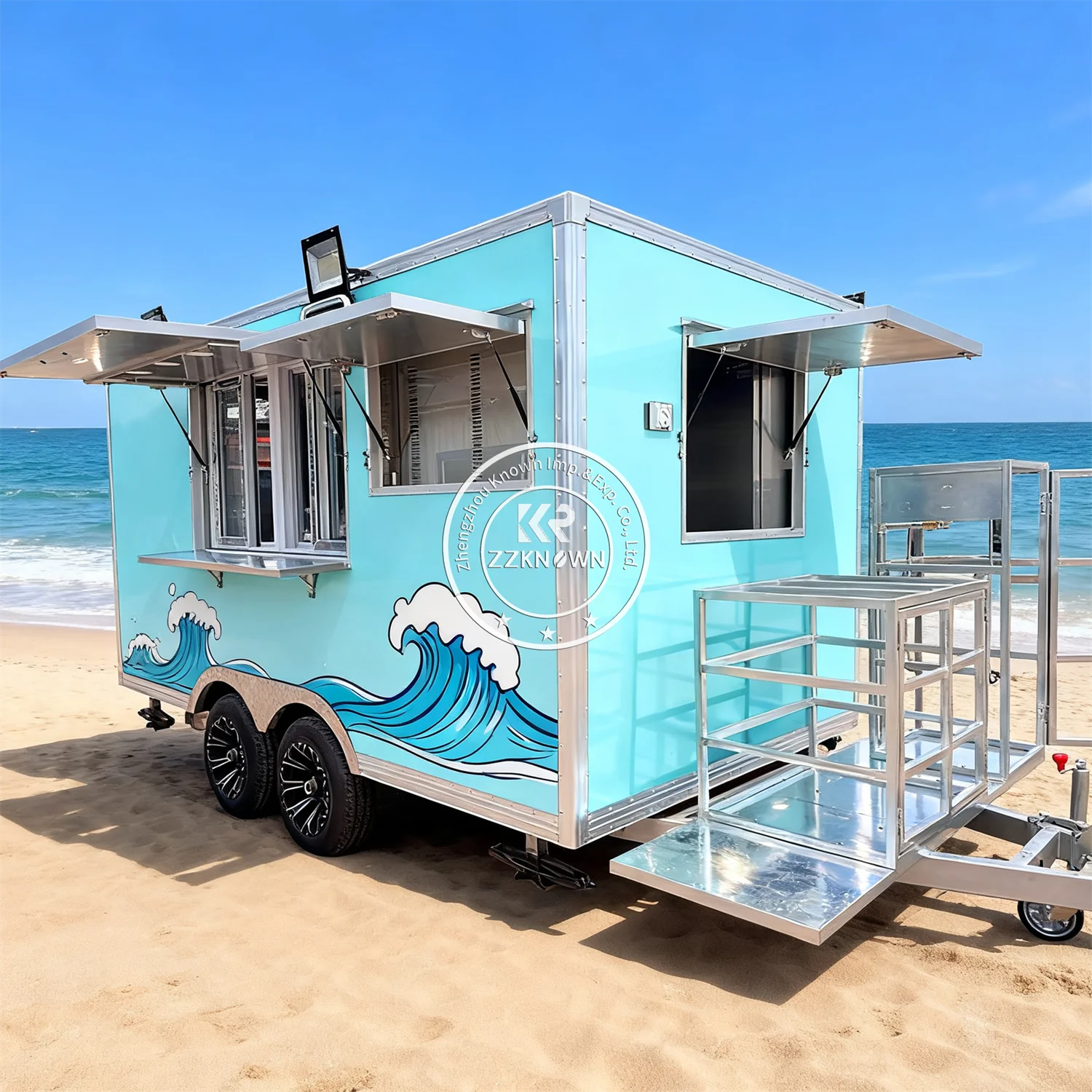 

Customized Mobile Coffee Hot Dog Food Trailer Truck Fast Food Cart Mobile Bar Trailer Pizza Catering BBQ Food Truck For Sale