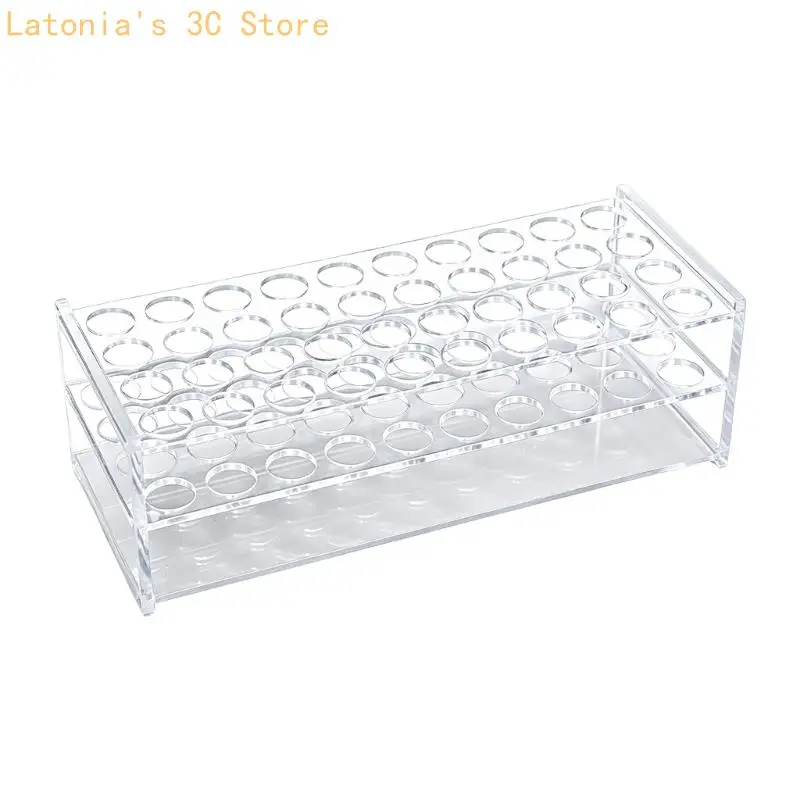 Desktop Reagenzglas Rack Reagenzglas Halter Rohr Ständer Labor Rohr Halter Halterung Klar Reagenzglas Display-ständer – Detail 8