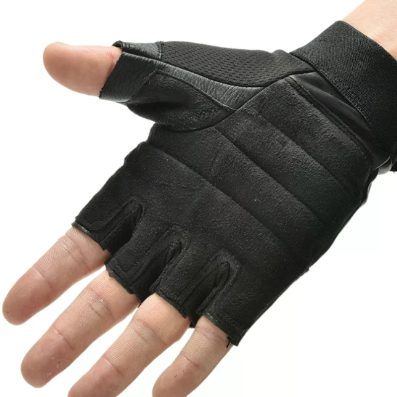 Men Weight Lifting Gym Exercise Training Sport Fitness Sports Car Leather Gloves