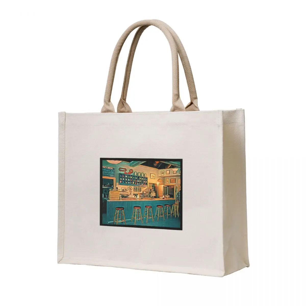 

The Diner IV Tote Bag Canvas shoulder bag shoping bag canvas bags woman shopping