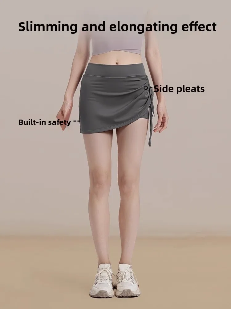 Hohe Taille Yoga Sport Orts Damen Sommer New Fitn Running Trainingshose Rock V.C.I Marke Freizeithose für Damen