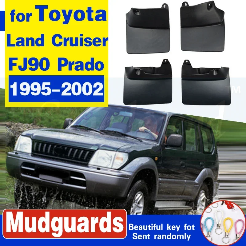 for Toyota Land Cruiser FJ90 Prado 1995~2002 Mudguards Mudflaps Fender Mud Flap Splash Mud Guards Cover Protect Accessories