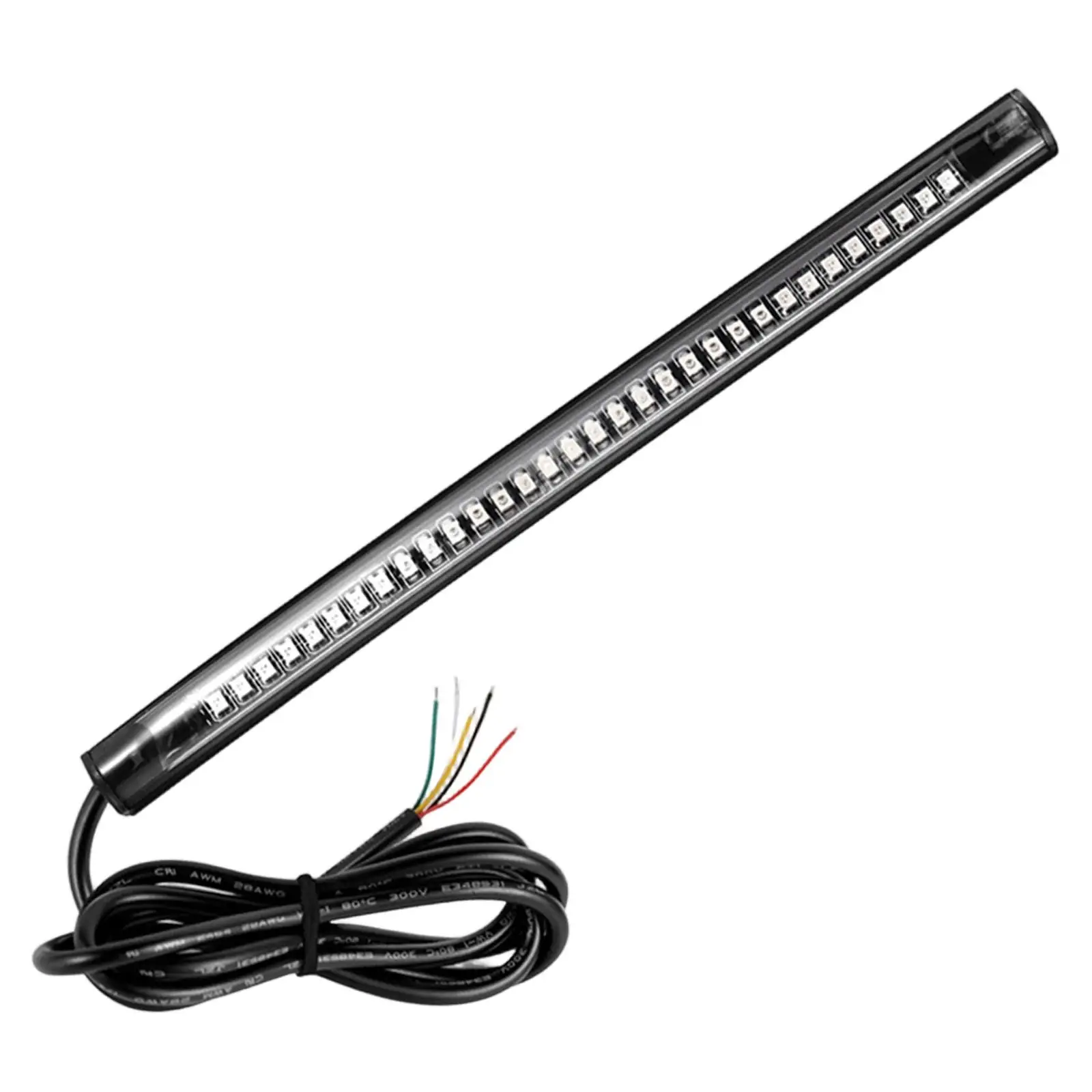 

Flexible Motorbike LED Tail Light Strip Multifunctional Rear Lamp Easy Install Running Brake Turn Signal for Riding