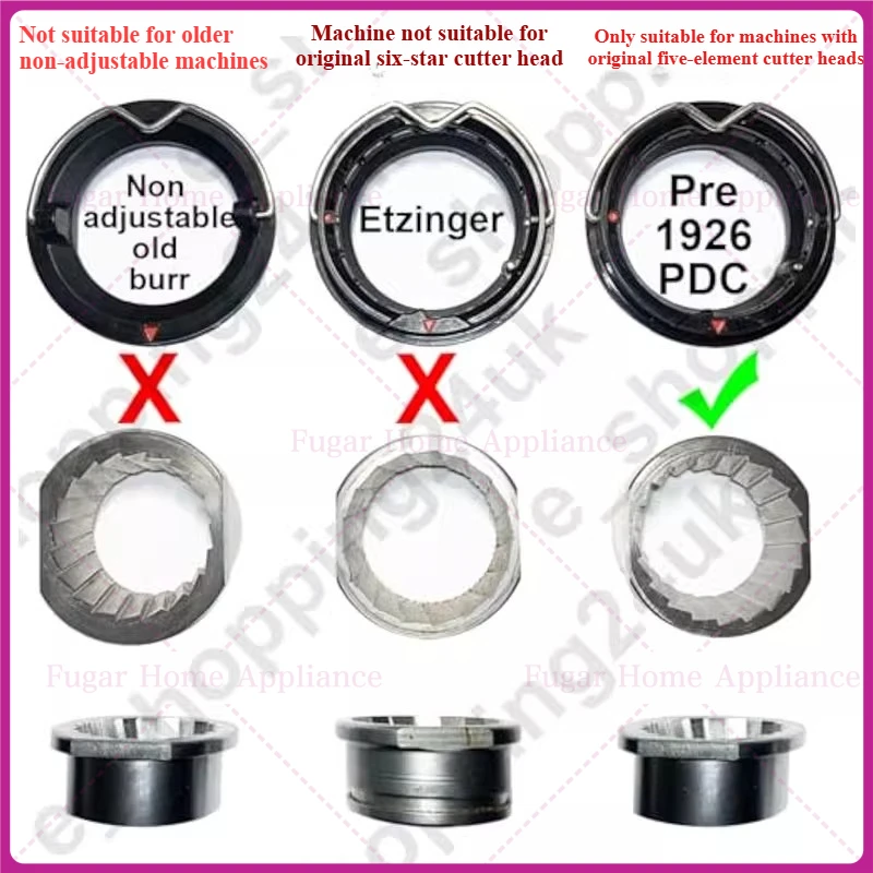 مناسبة لماكينة القهوة BREVILLE، مطحنة الفول، ملحقات الفول المخبوزة الخفيفة من الفولاذ المقاوم للصدأ 875/870/876 #6