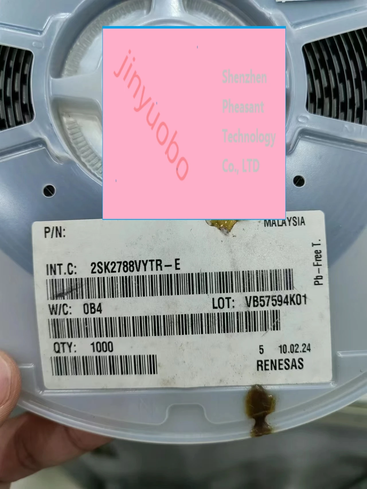 10 piezas, 2SK2788VYTR-E SOT-89