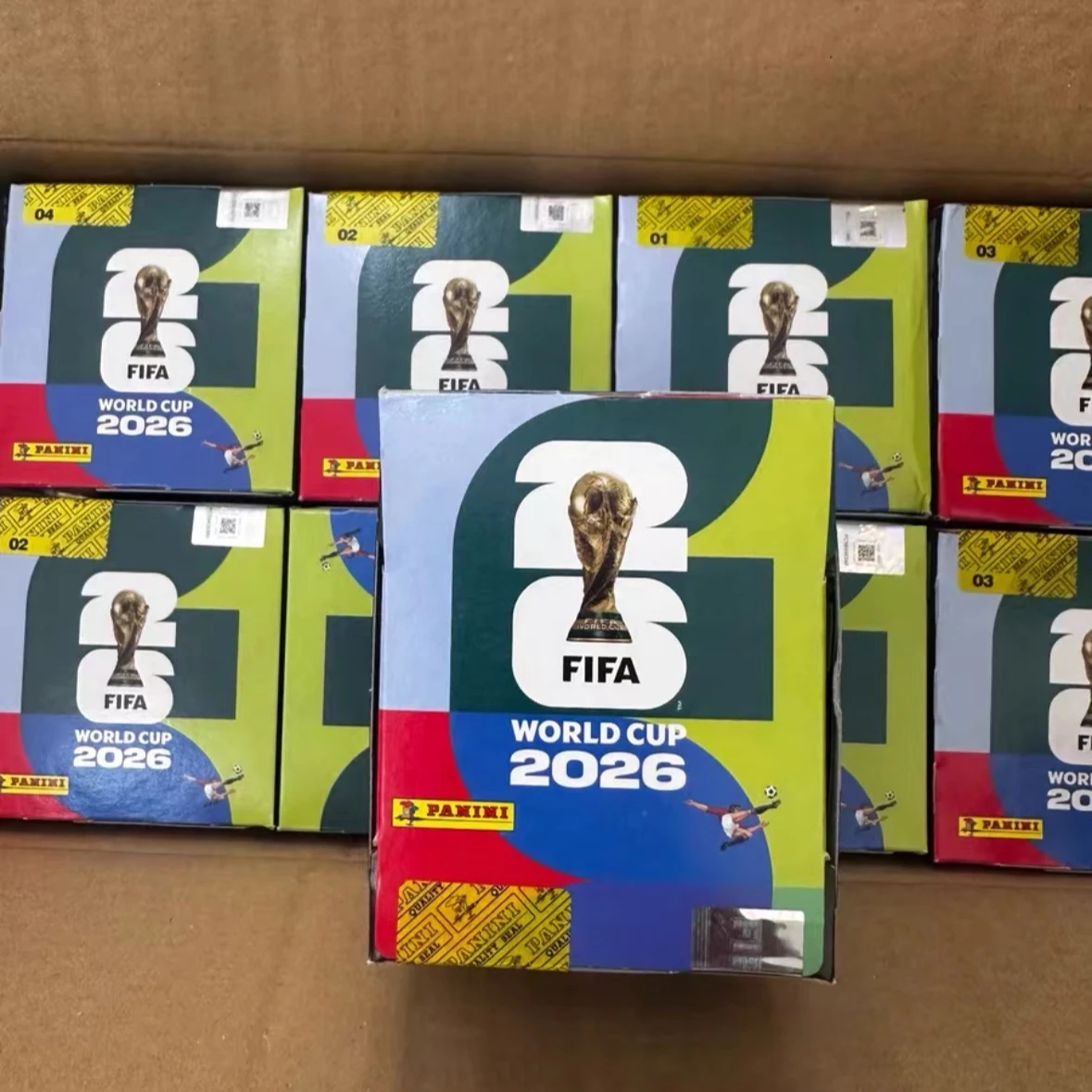 Conjunto Completo de Adesivos Oficiais Panini do FIFA World Cup 2026, Item Indispensável para Fãs de Futebol, Adesivos para Álbum, Presente