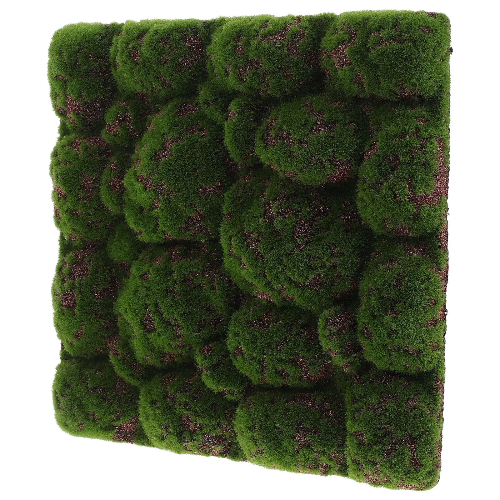 

Simulation Green Plant Board Artificial Moss Faux Moss Wall Grass Panel Home Background Hanging Decor Plant Wall Decor