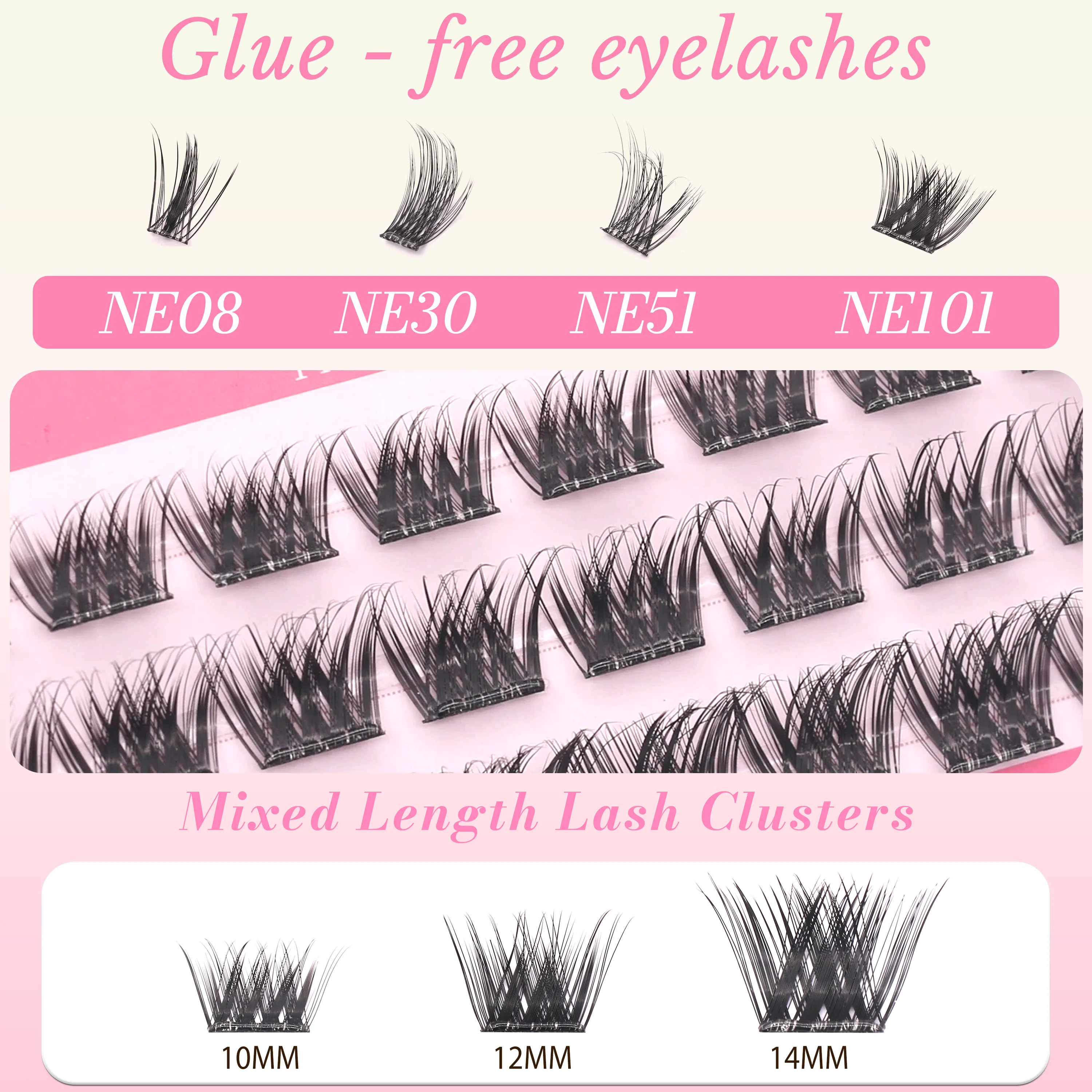 NE Series NE05 New Packing 6Ro - Eyelash Extension No 10 review and price