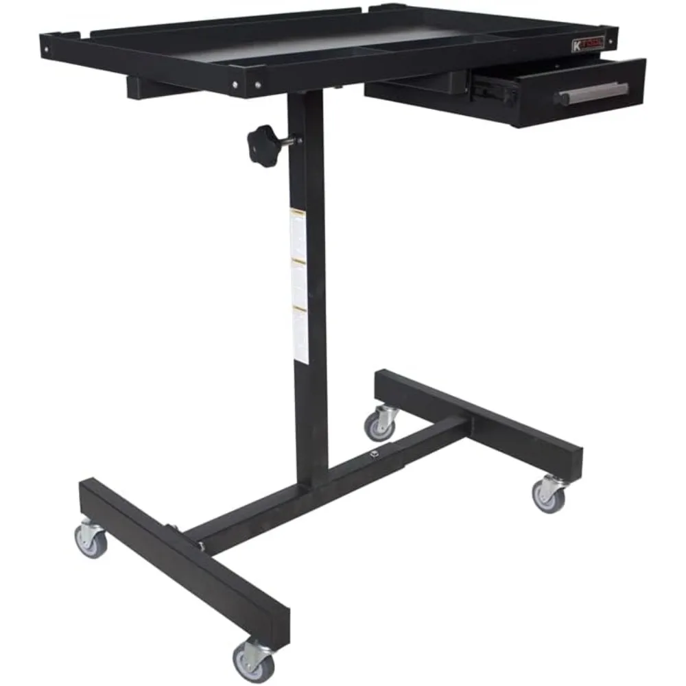 

75107 Adjustable Tear Down Work Table with Drawer for Garages, Repair Shops, and DIY, Portable, (4) 2 Swive