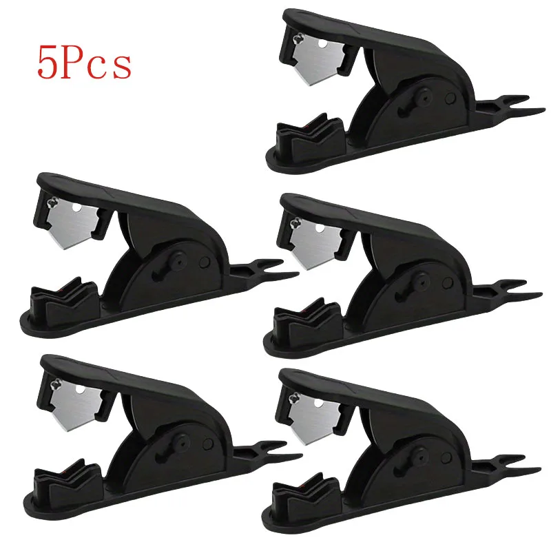 Outil de ciseaux de coupe de tuyau de tube de Malida de 5 pièces, coupes 1/4 "3/8" 1/2 "PVC Nylon PU pour le système d'osmose inverse de filtres à eau.