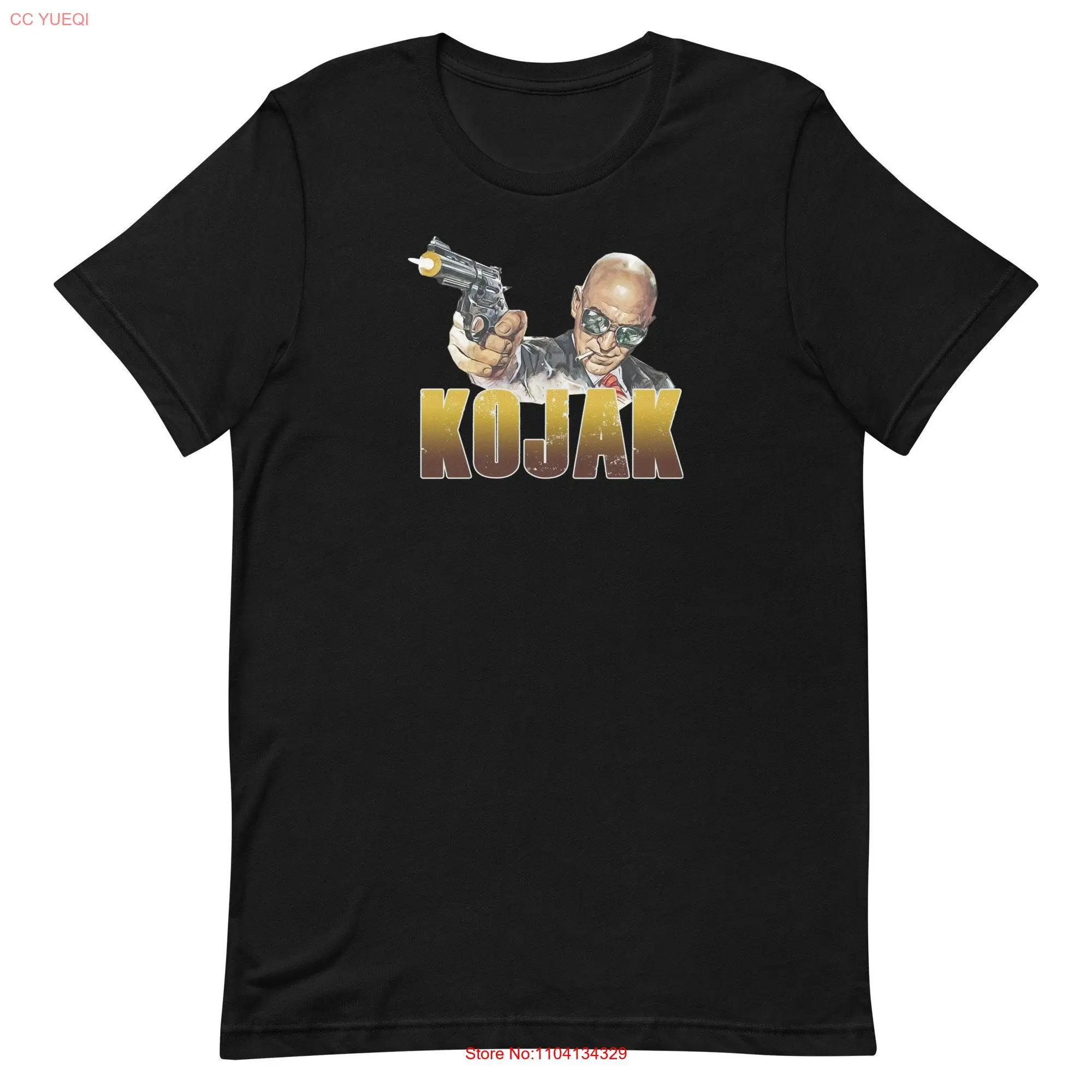 Camiseta de manga larga o corta de Kojak Telly Savalas US TV Series 70