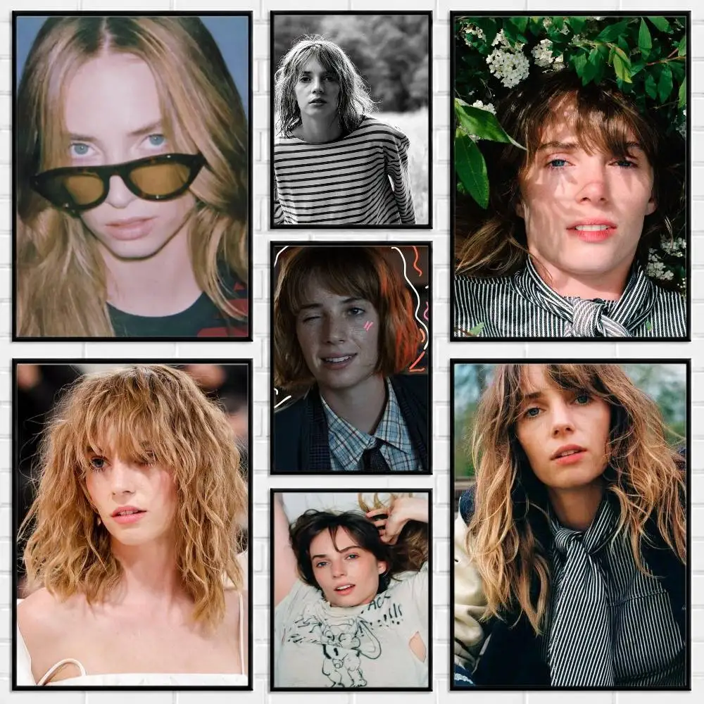 For Maya Hawke Poster Versatile HD Waterproof Wall Art Self-Adhesive Decor for Any Space Ideal Gift