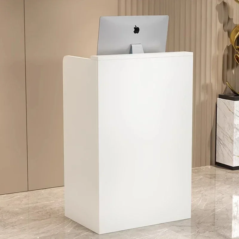 

Современные простые стойки регистрации Маленький оригинальный дизайн Салон красоты Стойки регистрации Мебель для салона Mostrador De Recepción FYRD