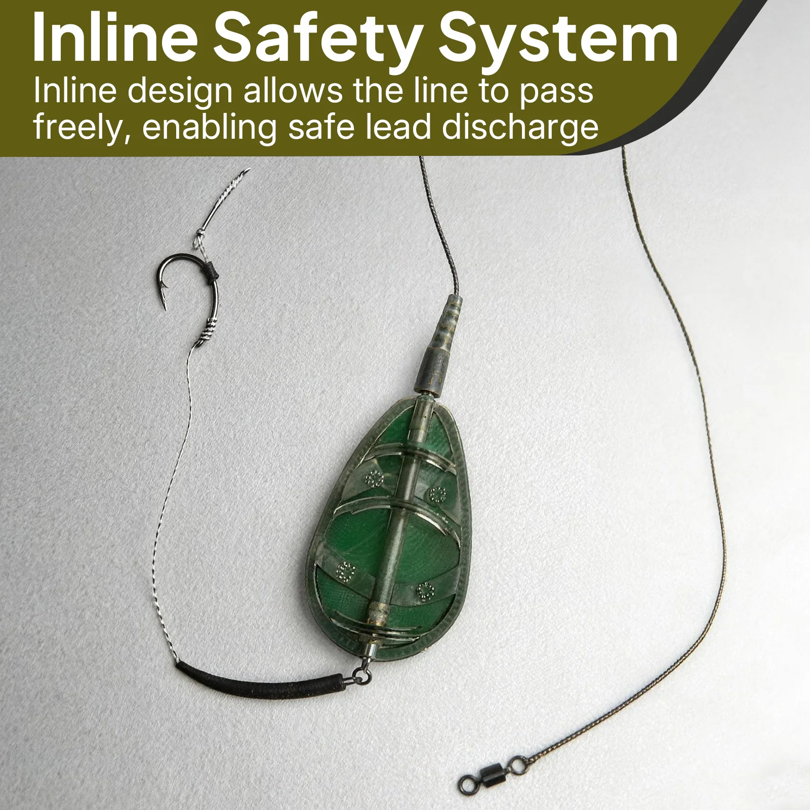 1 Pc Inline Method Feeders Carp Fishing Method Feeder Carp Fishing Tackle Carp Feeder Long Cast