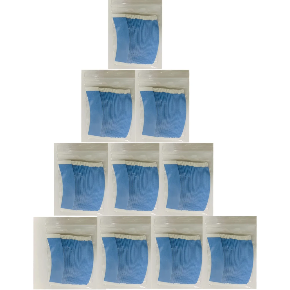 1/10bag 36PCS/lot Double Sided Adhesive Tape, 36 Units/Pack, Blue Color Adhesive Tape, For Lace Wig Extension Tools