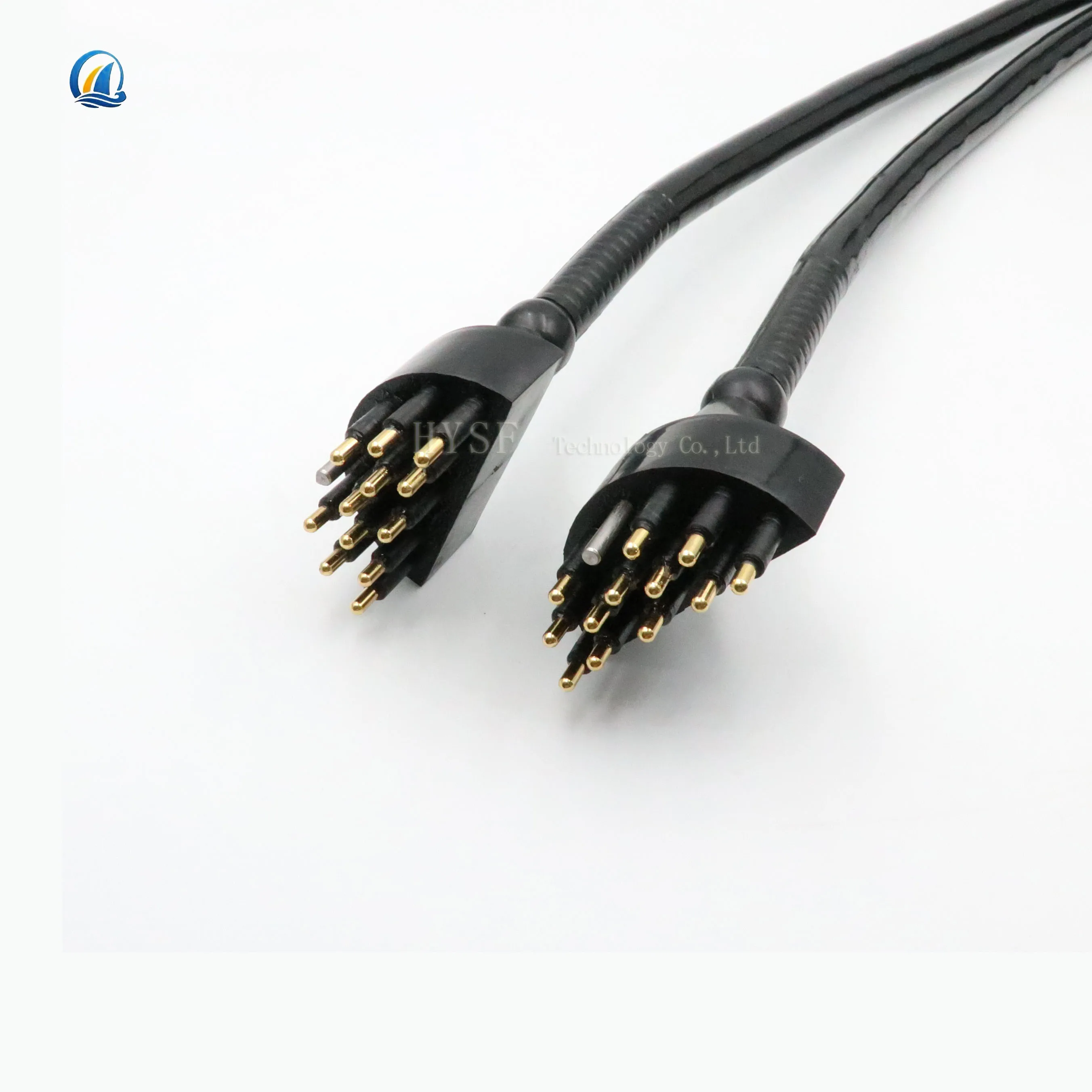 Good Rubber Molded Connector Multi Core Split 24pin Subcon Underwater Electrical Connector ROV Deep Water Connector