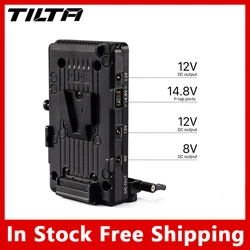 TILTA TA-BTP2-V V-Mount Battery Plate V2 Power Supply 15mm LWS Rod Adapter for BMPCC 4K 6K Cage Accessories