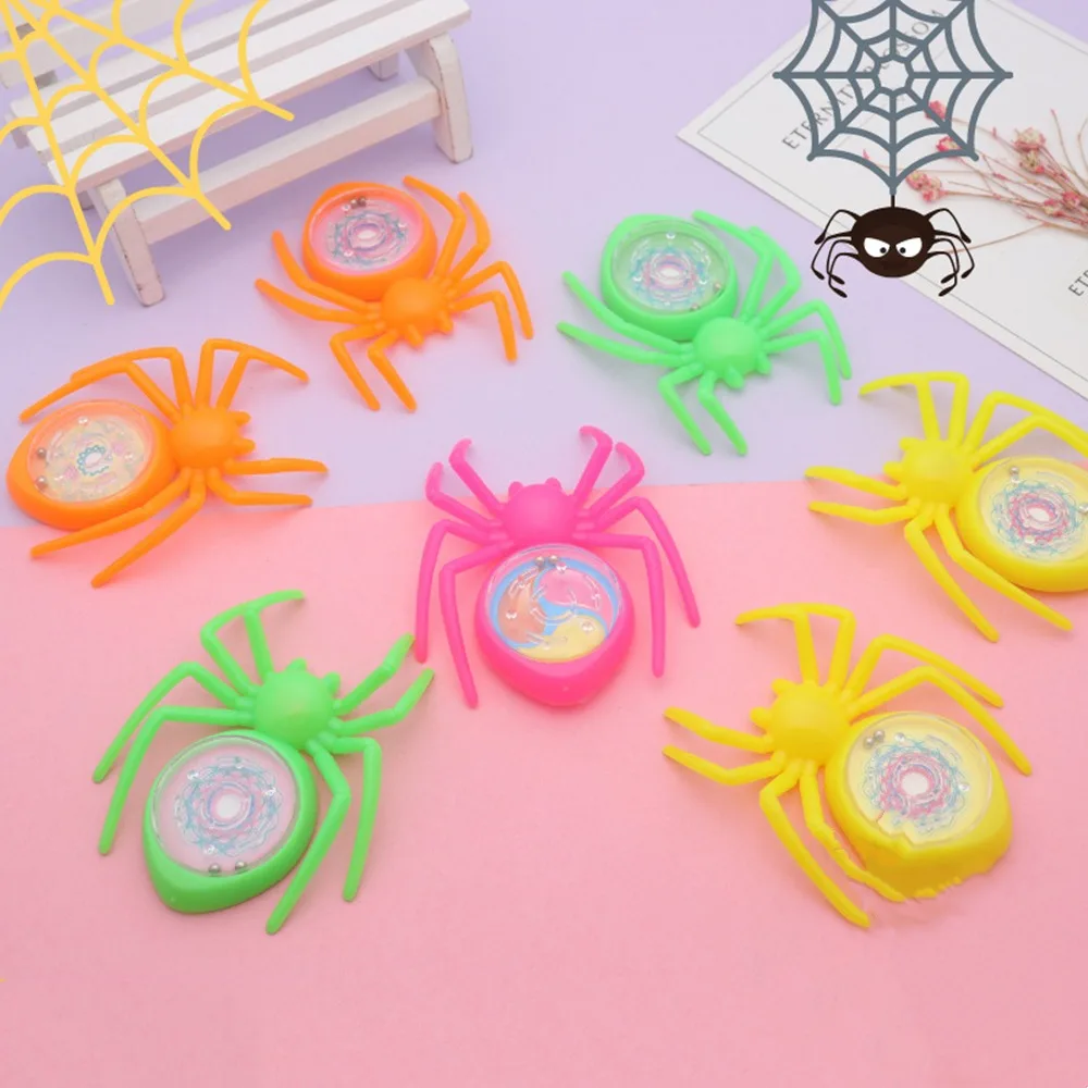 Juego de laberinto de bolas rodantes de araña para niños, bolsa de regalo rellena de Piñata, regalo de juguete, 12/30 piezas