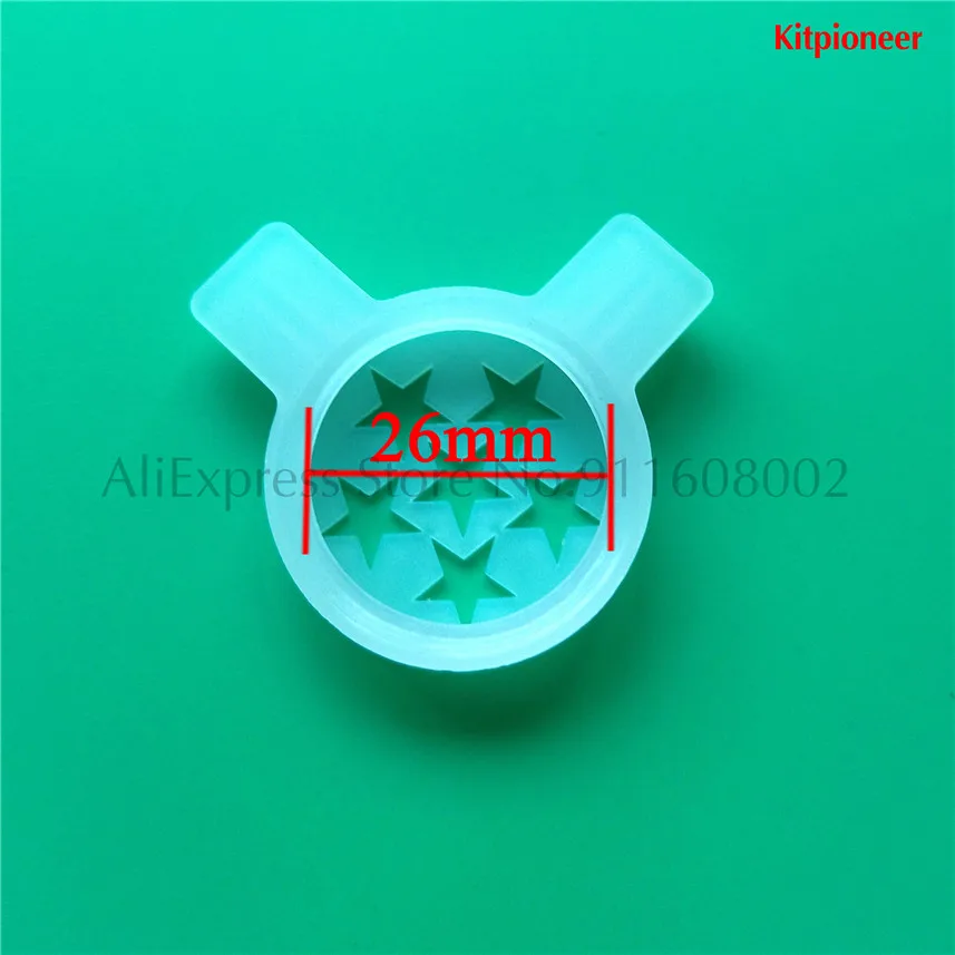 1 Piece Small Pentagram Stars Moulding Lid Accessory Nozzle Cap 26mm Replacement Spare Part For Taylor Soft Ice Cream Machines