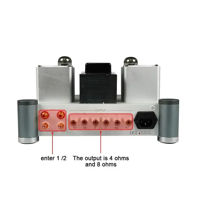 2026/BRZHIFI Professional Factory Amplifier Class A Audio Home HIFI Tube amplificador High Level Amp Single-ended Audiophile