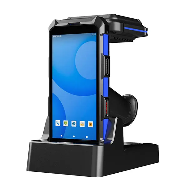 5.5 Inch Rugged PDAs Android 10 Long Range Uhf Rfid Reader Portable 4G Pda Barcode Scanner for logistic warehouse C6100