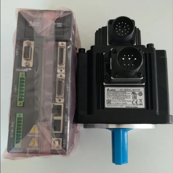 

1KW Delta AC Servo Motor ECMA-K11310RS+ASD-A2-1043-E For CNC Machine