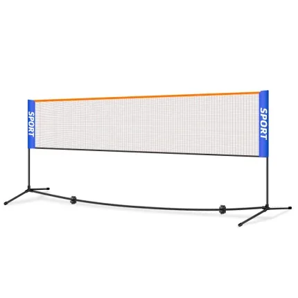 2026 4.1 MPortable Badminton Net Volleyball Tennis Net W Stand For Indoor Or Outdoor Court, Beach
