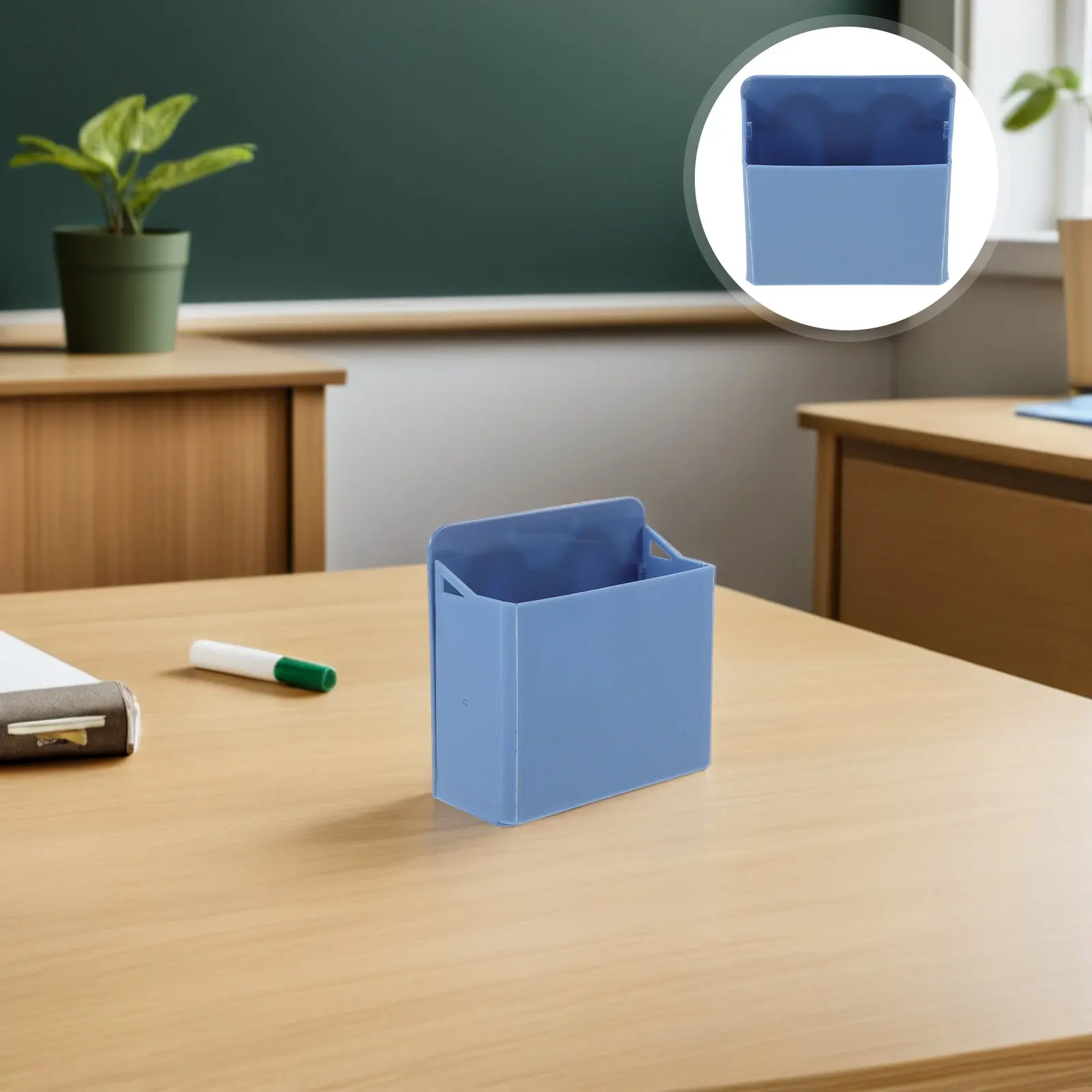 4Pcs Suction Cup Stationery Holder Modular Pen Organiser for Whiteboard Glass Mirror No-Drill Wall Mount Marker Container