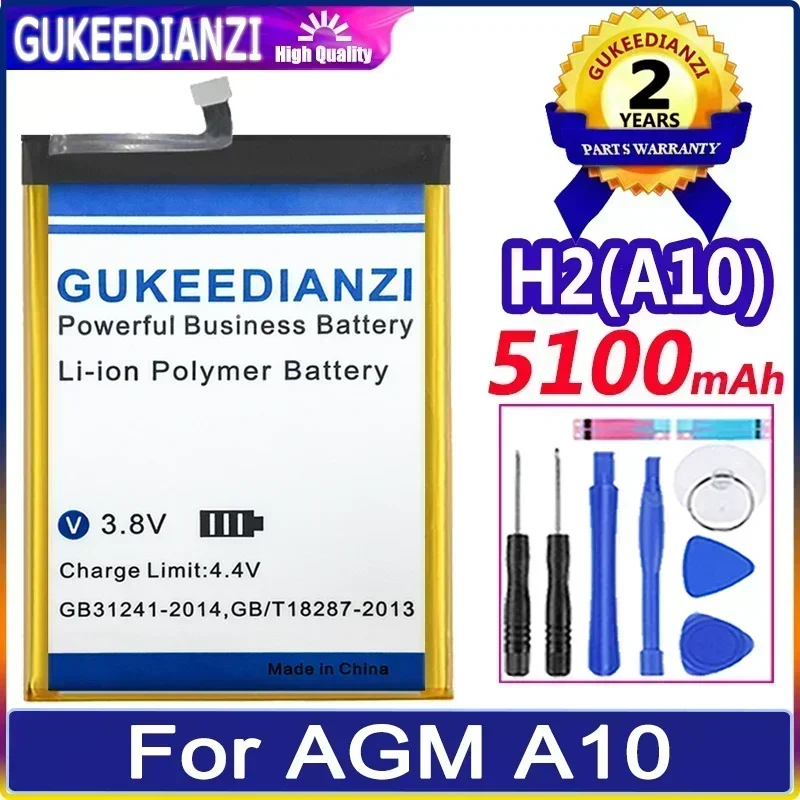 

Мобильный телефон батареи 5100mAh для замены AGM A10 портативной батареи Смартфона