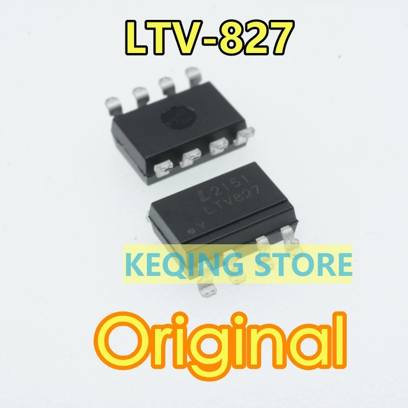 

500PCS/1000PCS LTV-827 Optocoupler - phototransistor output Original