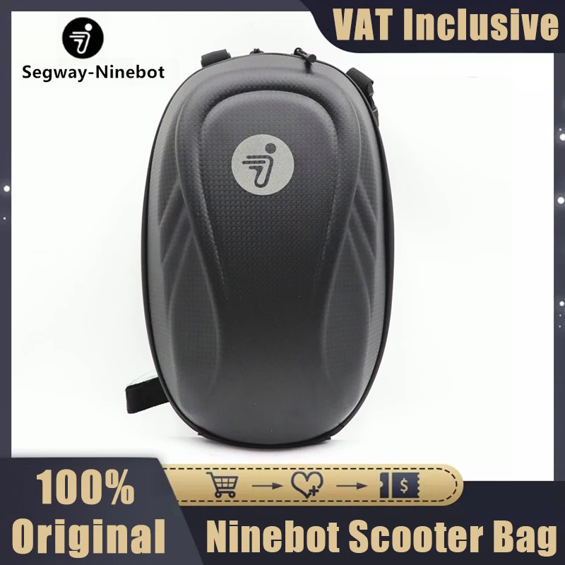 Original 4.1L Front Hanging Bag For Ninebot By Segway Max G2 G30 G30L ES2 ES4 F30 F40 Electric Scooter Front Hanging Bags