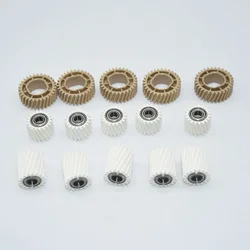 5SETS MPC 2003 2503 3003 3503 4503 Ricoh MP C2003 C2503 C3003 C3503 C4503 C5503 C6003 용 퓨저 압력 롤러 아이들러 드라이브 기어