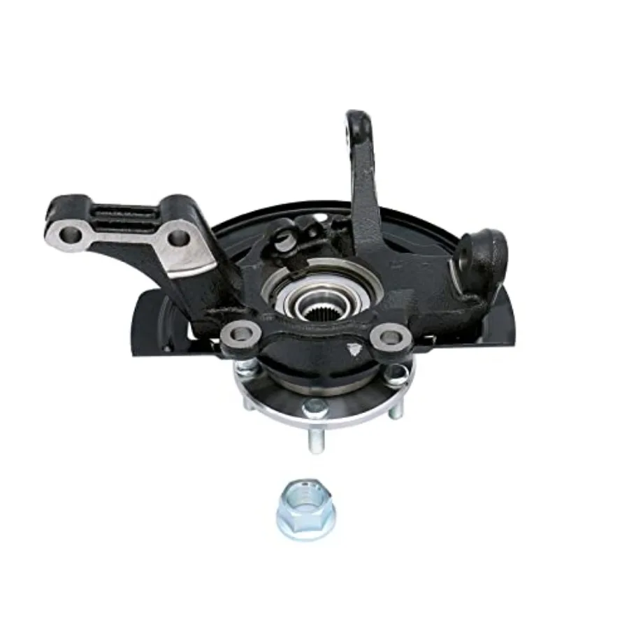 

698-378 Front Right Passenger Side Steering Knuckle Assembly Compatible with 2002 2003 2004 2005 2006 Altima