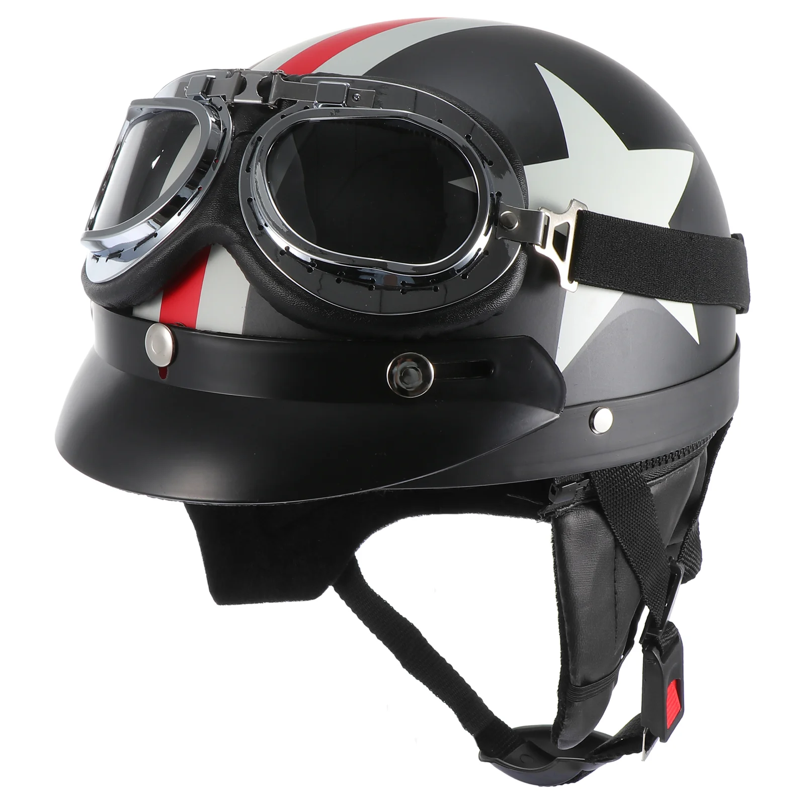 

Outdoor Sports Winter Motorbike Snow Helmets Snowboard Scooter with Goggles Motorcycle