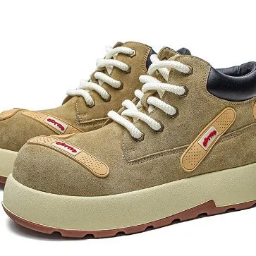 

Новинка 2024, мужская и женская повседневная обувь с низким вырезом, уличные пары на толстой подошве и повседневная обувь на шнуровке, женская обувь