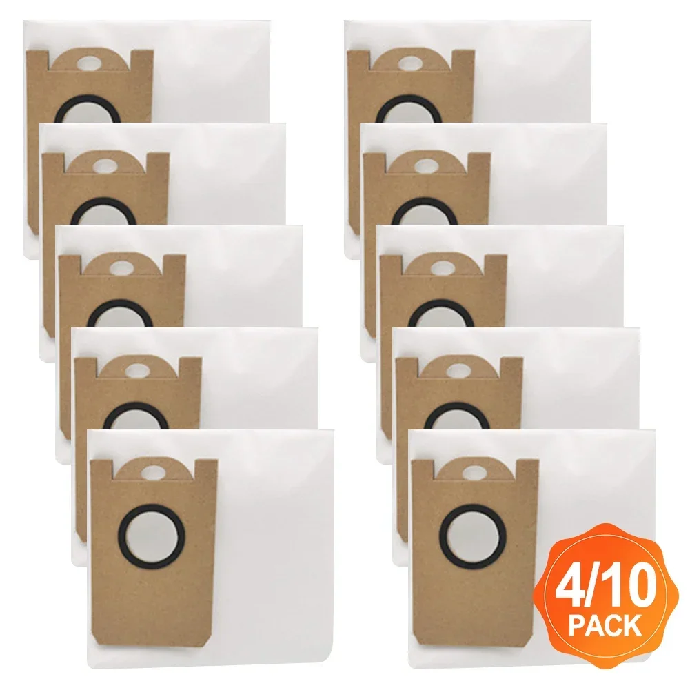 

Dust Bag Replacements Compatible with For BL20Pro Efficient Filtration and Large Capacity in a Practical 4/10 Pack
