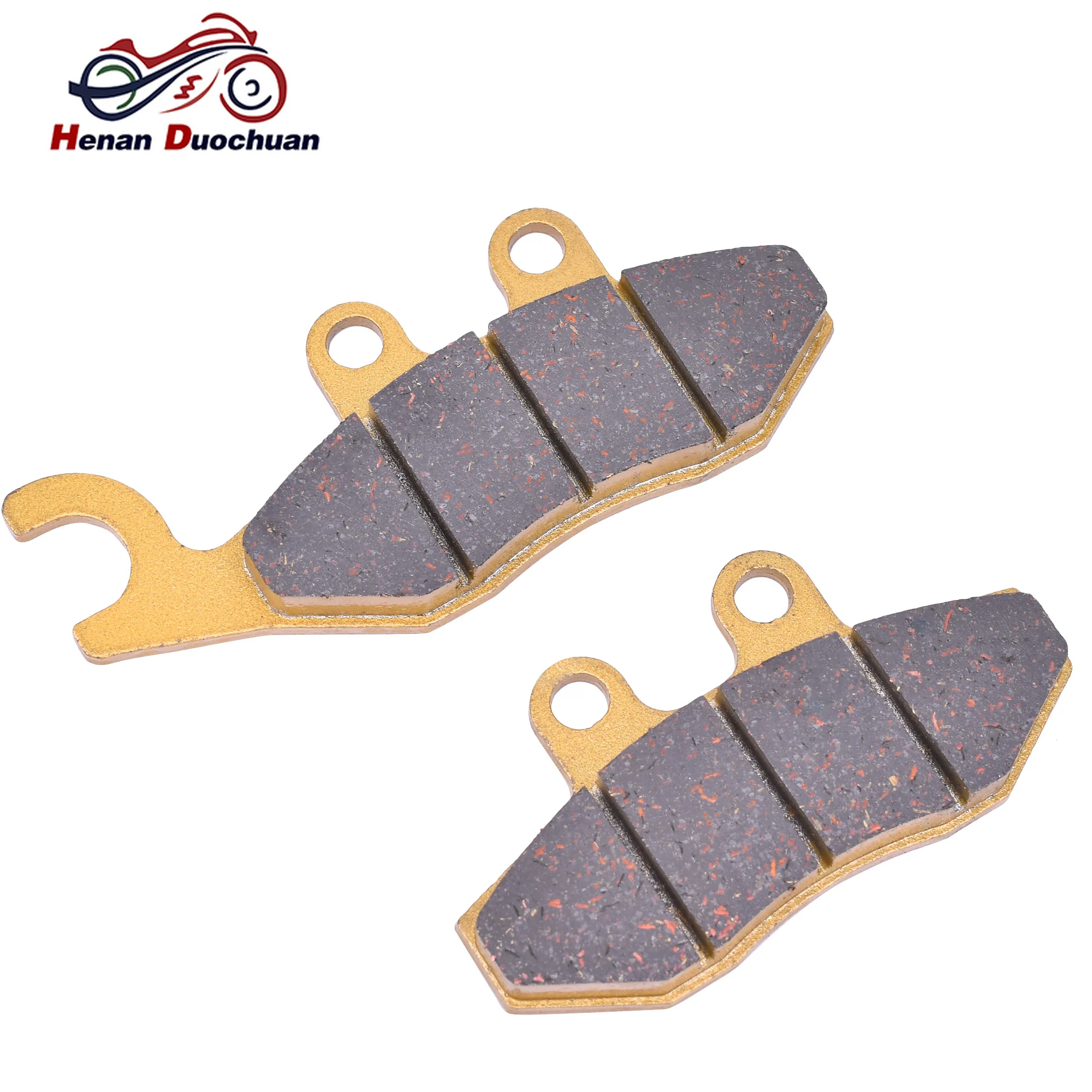 Rear Brake Pads For APRILIA SRV 850 SRV850 For GILERA GP 800 GP800 For PIAGGIO VESPA 400 500 MP3 LT iE Touring Sport Business AB