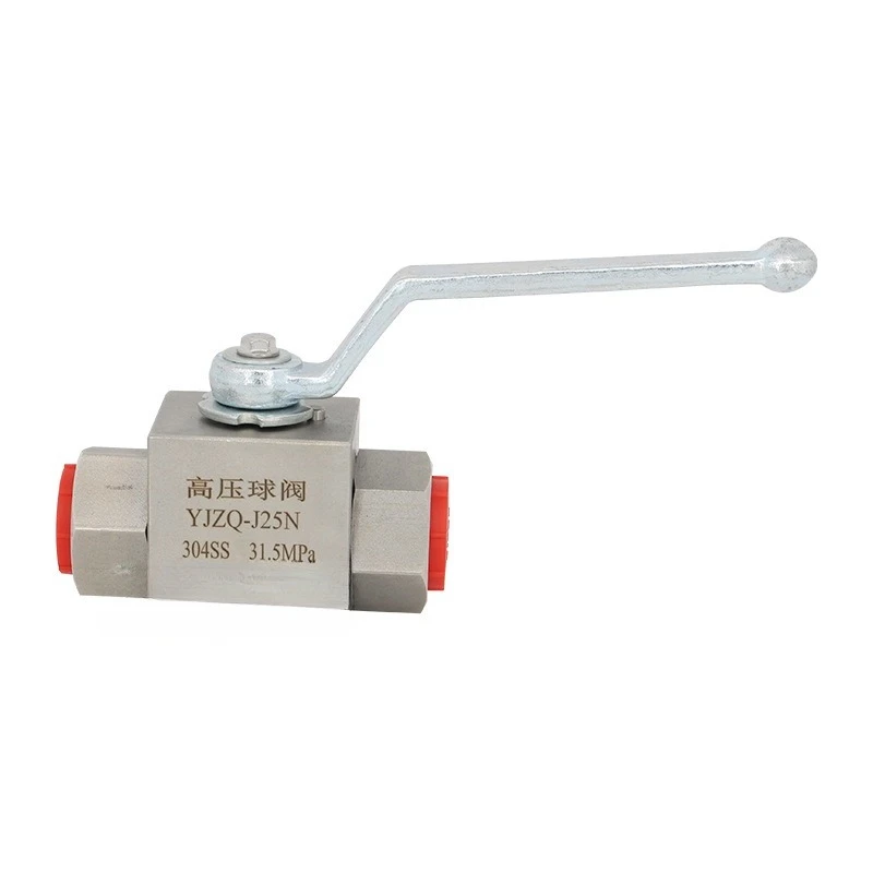 

304 stainless steel high pressure valve YJZQ-JW hydraulic ball valve, various types of buckle valve, thread