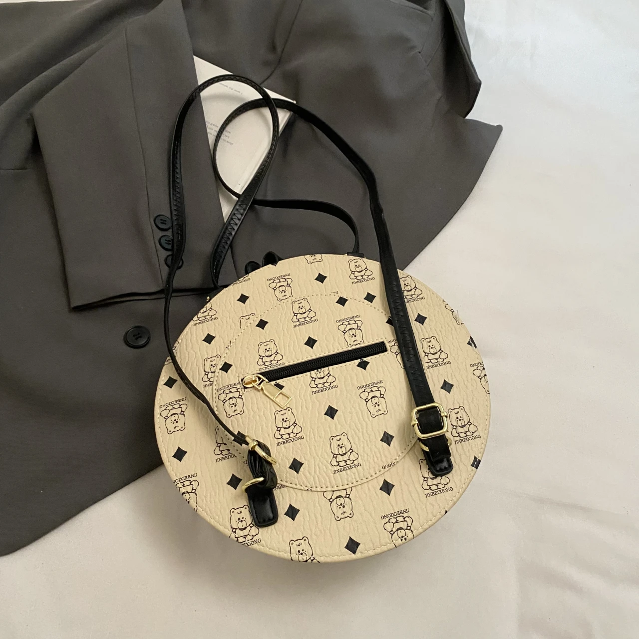 여성용 유니크하고 우아한 가죽 클러치 백, 미니 사이즈 캐주얼 빈티지 스타일, 하이엔드 디자이너 파리에서 영감을 받은 패션