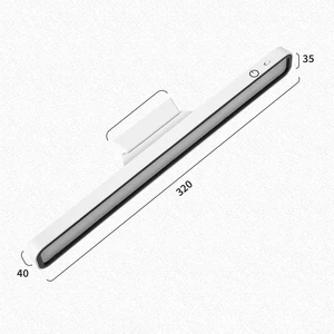 مصباح مكتبي LED USB أضواء قابلة لإعادة الشحن ستبليس يعتم مصباح طاولة معلق طاولة غرفة نوم مغناطيسية قراءة أضواء ليلية أفضل 6 مصابيح معلقة بجانب السرير للمبيعات - رقم 2
